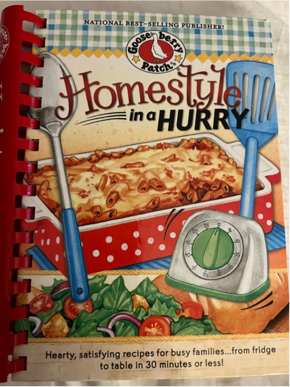 Gooseberry Patch Homestyle in a Hurry Cookbook